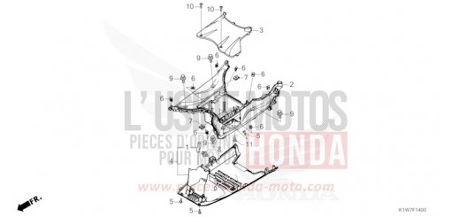 MARCHE DE PLANCHER SH350AM de 2021